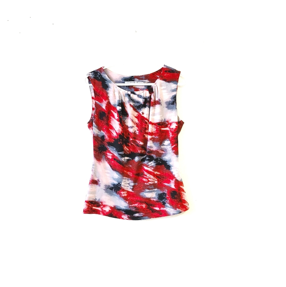 Andrew Marc New York Red Palette Top Small